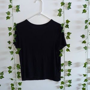 Ribbed tee shirt